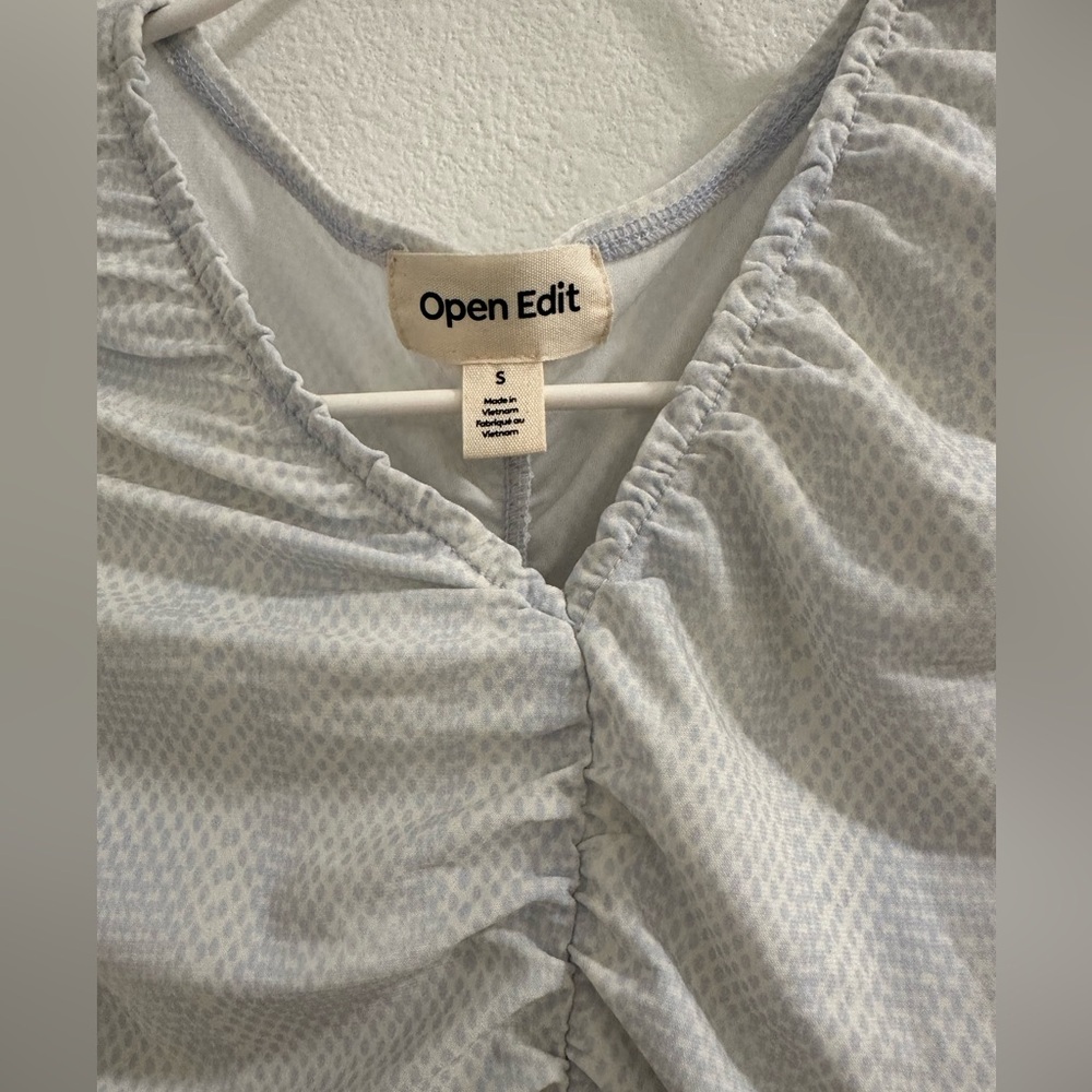 Open Edit Ruched sleeveless top - Picture 5 of 7
